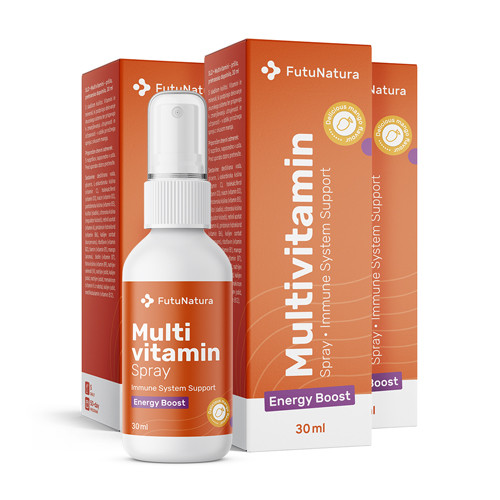 3x Multivitamines - spray, ensemble 90 ml