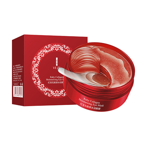 Masque pour la zone autour des yeux avec du collagène.