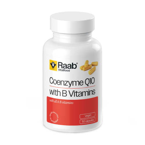 Coenzyme Q10 + complexe B, 50 gélules