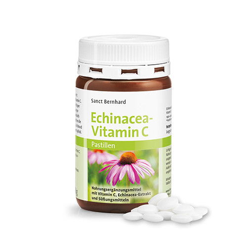 Échinacée + vitamine C, 200 pastilles