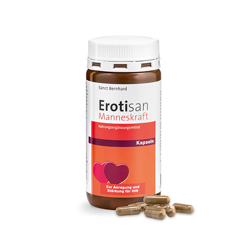 Erotisan - pouvoir sexuel masculin, 120 gélules