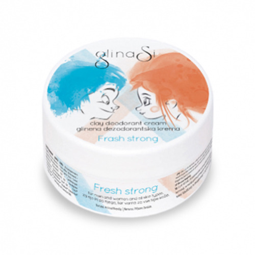 Fresh Strong - crème déodorante à l'argile naturelle, 25 g