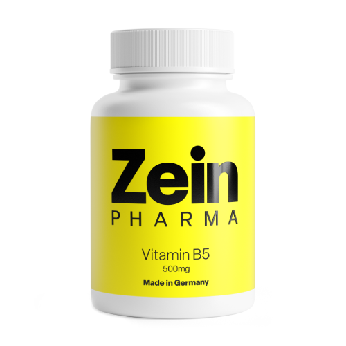 Vitamine B5 Forte, 500 mg, 120 gélules 