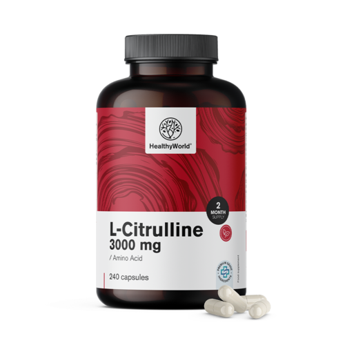 L-κιτρουλίνη 3000 mg, 240 κάψουλες