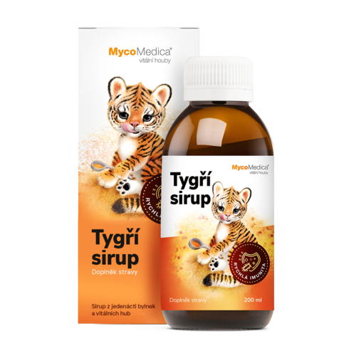 Υγρό συμπλήρωμα διατροφής για παιδιά Tiger – ανοσία, 200 ml