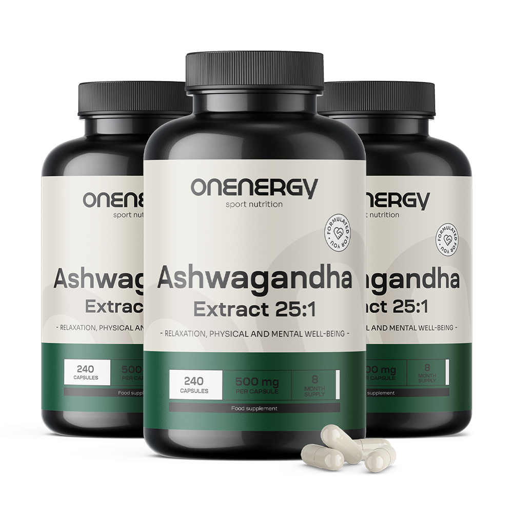 Ašvaganda 500 mg – izvleček 25:1