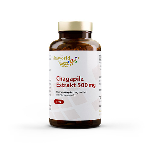 Chaga - εκχύλισμα, 100 κάψουλες