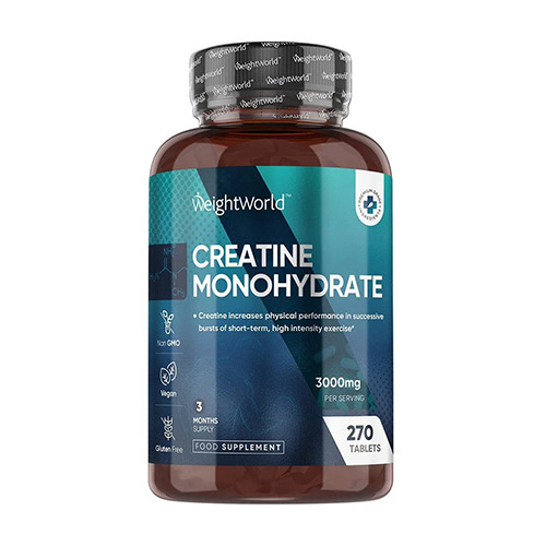 Μονοϋδρική κρεατίνη 3000 mg, 270 δισκία