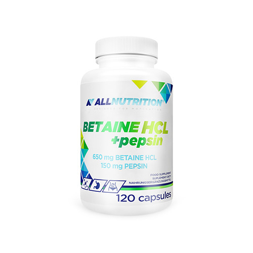 Betain HCL + pepsin, 120 kapsula