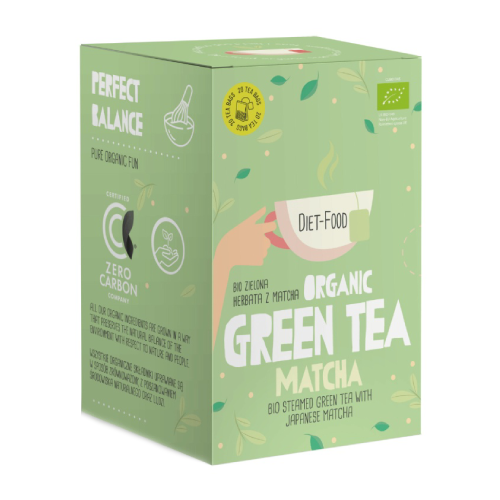 BIO Zeleni čaj s matchom, 20 x 2 g