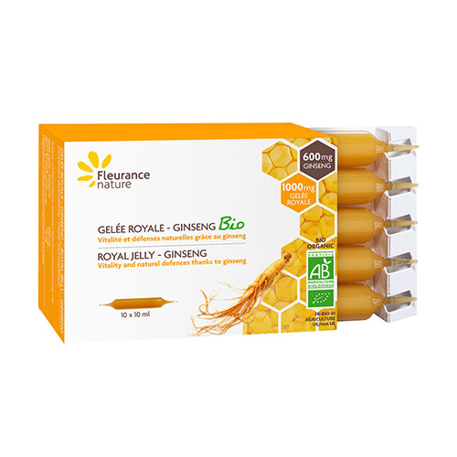 BIO Matična mliječ + Ginseng, 10 x 10 ml