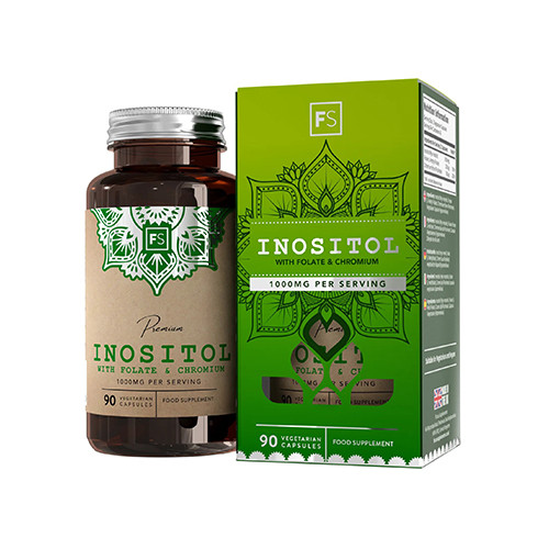 Inozitol + folat + krom, 90 kapsula