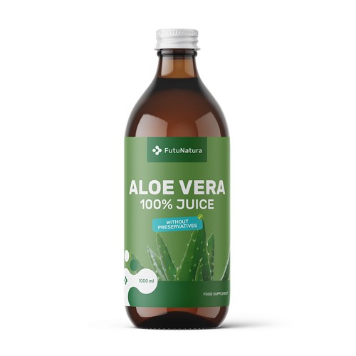 100 % aloe vera sok, 1000 ml