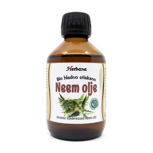 Neem ulje, BIO, hladno prešano, 200 ml