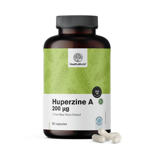 Huperzin A 200 µg, 90 kapsula