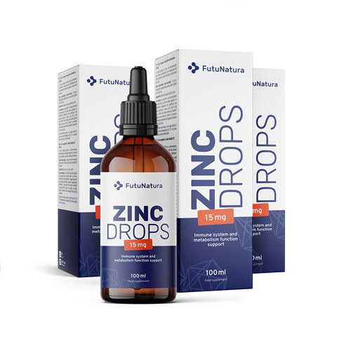 3x Cink u kapima, ukupno 300 ml