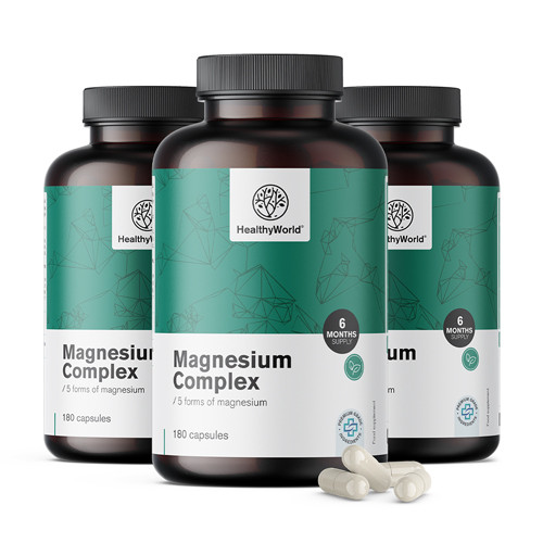 3x Magnezij kompleks, ukupno 540 kapsula
