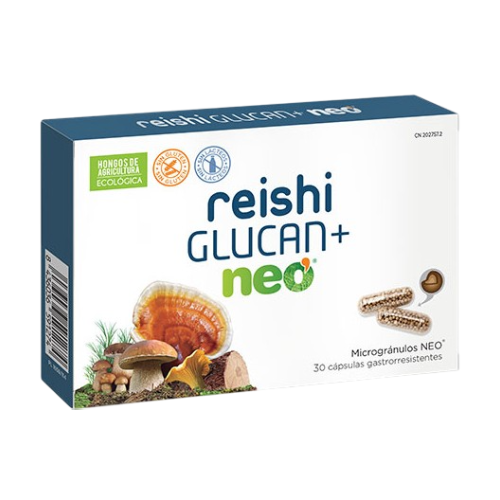 Reishi Glukan + Neo – kompleks s astragalusom, 30 kapsula