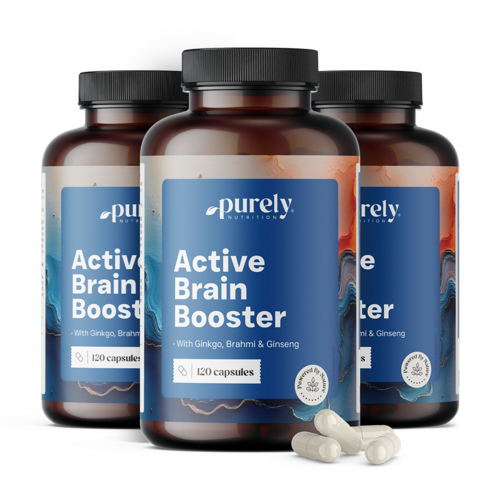3x Aktivni Brain Booster – podrška kognitivnim funkcijama, ukupno 360 kapsula