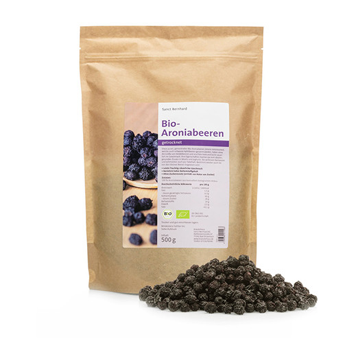 BIO bobice aronije - sušene, 500 g