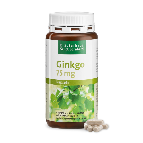 Ginko biloba 75 mg, 240 kapsula