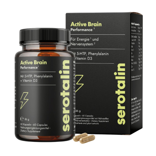 Active Brain – veganski kompleks s 5-HTP, 60 kapsula