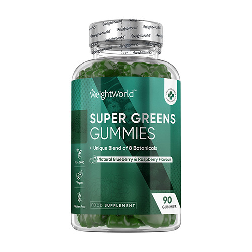 Super Greens – veganski gumeni bomboni, 90 gumenih bombona
