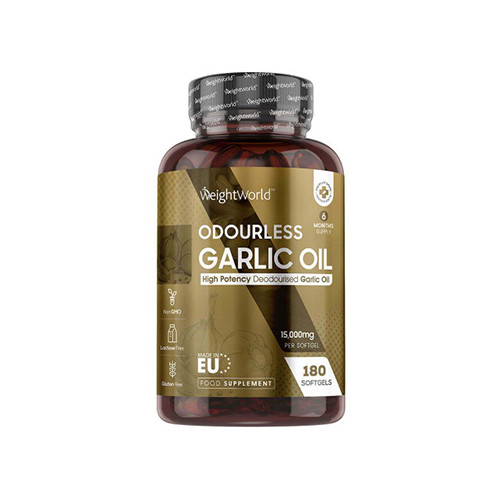 Ulje češnjaka 15000 mg, 180 mekih kapsula