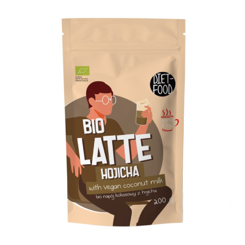 BIO Latte hojicha – ital, 200 g