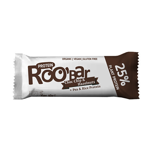 BIO Roobar proteinszelet - csokoládé & mogyoró, 40 g