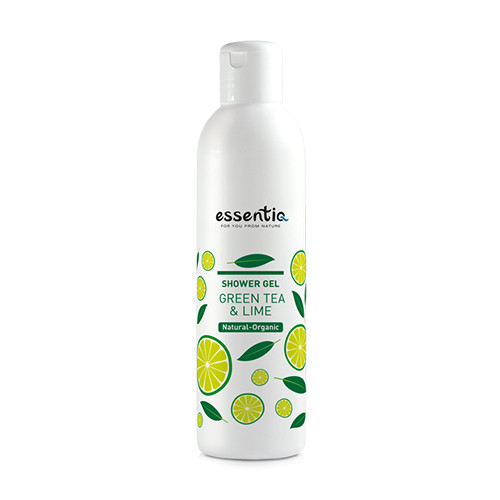 Természetes tusfürdő – zöld tea & lime, 250 ml