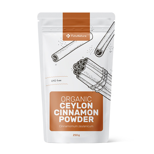 BIO Ceyloni fahéjpor, 250 g