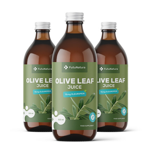 3x Olajfalevél lé, összsesen 1500 ml
