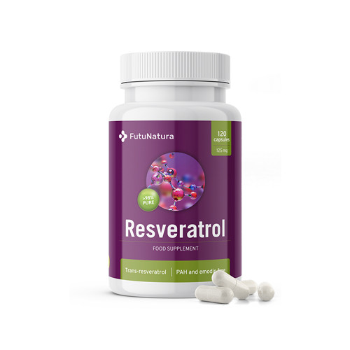 Rezveratrol 125 mg - szív és erek, 120 kapszula