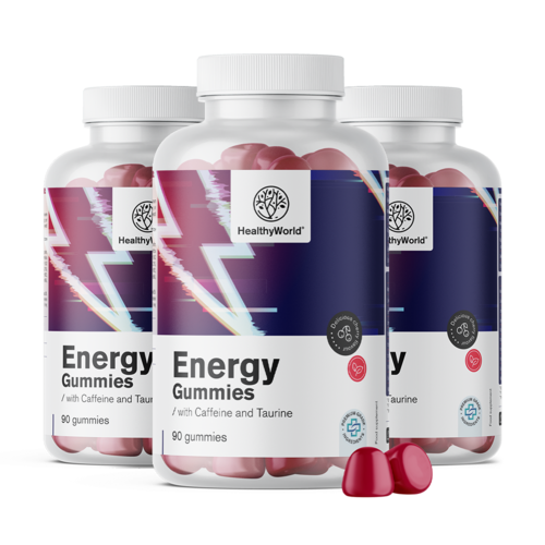 3x Energy – Energianövelő gumicukor, összesen 270 gumicukor