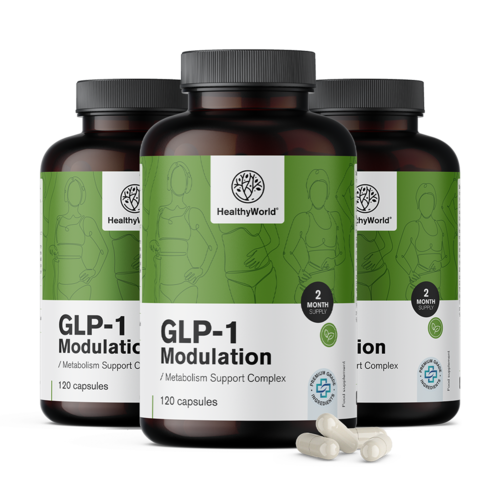 3x GLP-1 Modulation – komplex az anyagcsere támogatására, összesen 360 kapszula