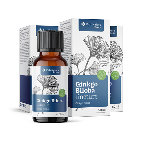 3x Ginkgo biloba – tinktúra, összesen 150 ml