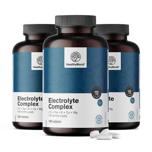 3x Elektrolit komplex, összesen 540 tabletta