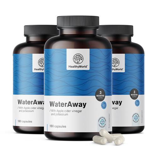 3x WaterAway – vízelvezető kapszulák, összesen 540 kapszula