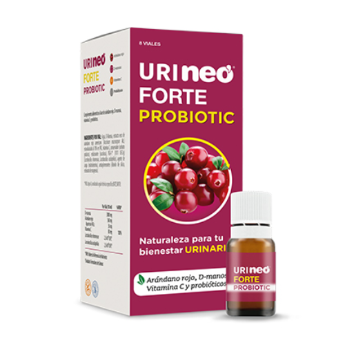 Urineo Forte – mikrobiológiai kultúrák D-mannózzal, 8 üveg