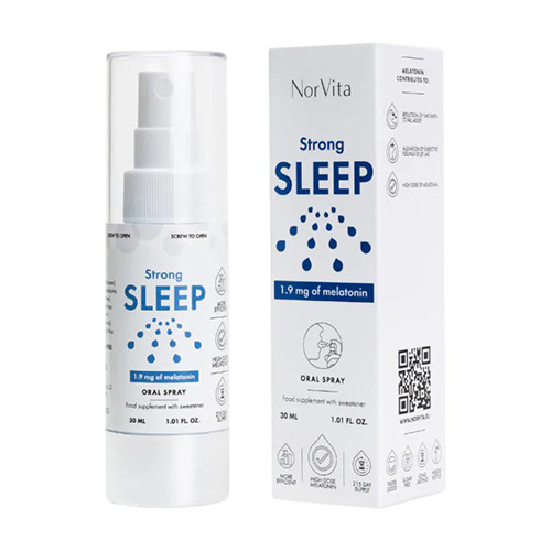 Strong Sleep - vegán spray melatoninnal, 30 ml 