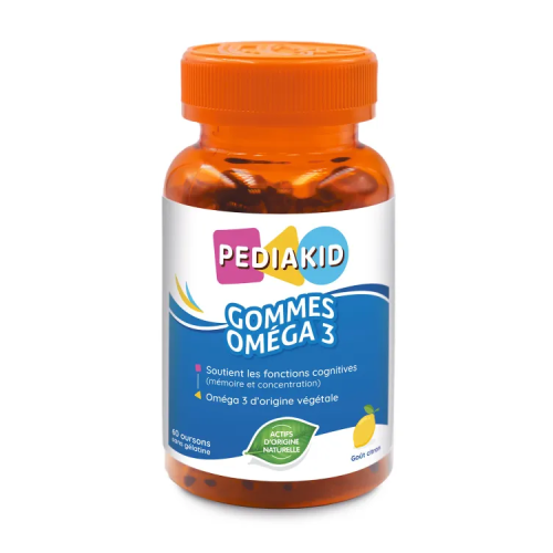 Omega 3 vitaminokkal gyerekeknek, 60 gumimaci