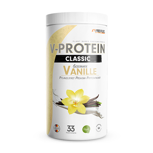 V-Protein Classic vegán fehérje – vanília, 1000 g