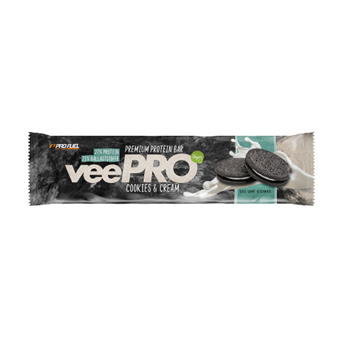 VeePro vegán fehérjeszelet – keksz, 1 szelet