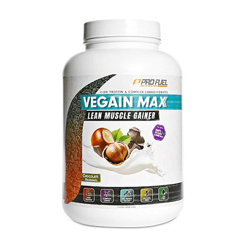 Vegain Max vegán fehérje keverék – csokoládé és mogyoró, 3000 g