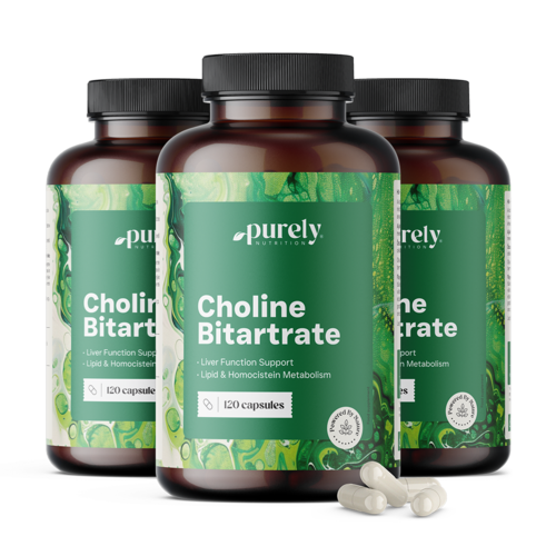 3x Kolin-bitartrát 750 mg, összesen 360 kapszula