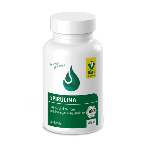 BIO Spirulina 400 mg, 200 tabletta
