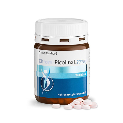 Króm-pikolinát 200 µg, 250 tabletta