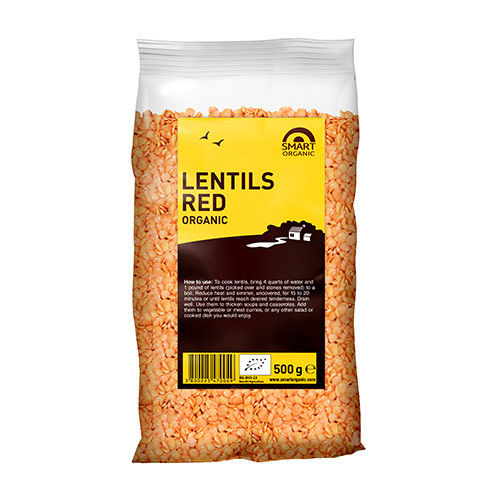 BIO Lencse – vörös, 500 g
