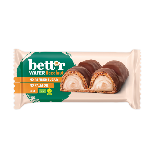 BIO vegán gofri – mogyorókrém, 33 g